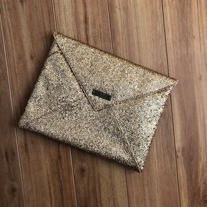 Gold Clutch Purse by Jenny Packham